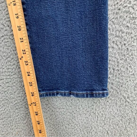 Madewell Women's Slim Demi-Boot Cropped Jeans in Sundale Wash  -  Size: 28 - Picture 10 of 16